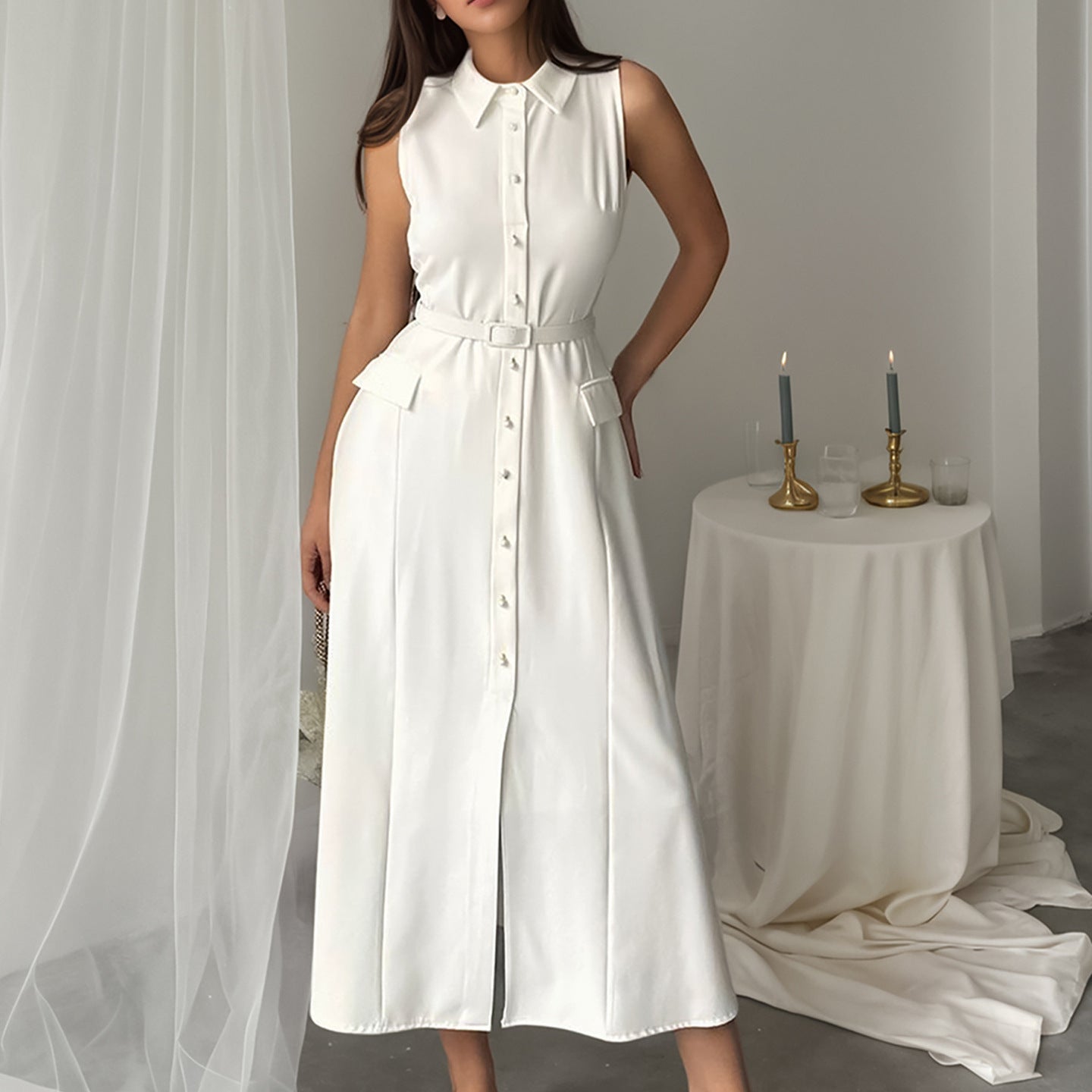 Women's Sleeveless Summer Dress