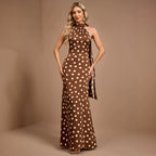 Women's Halter Sleeveless Dress