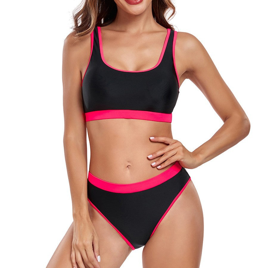 Sports Split One-piece Swimwear