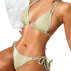 Split Three One-piece Swimwear