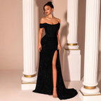 Women's Sequin Strapless Dress