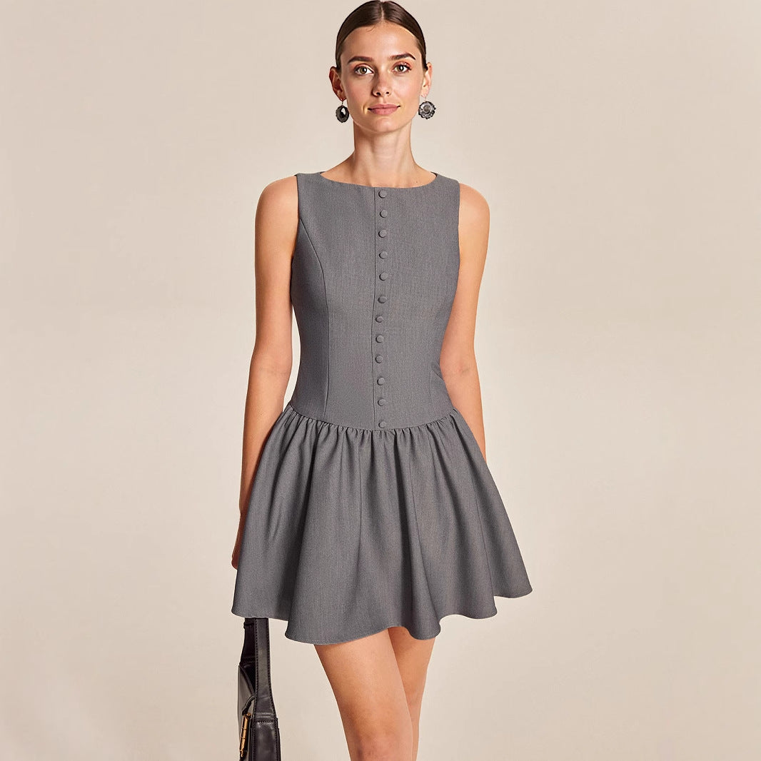 Women's Mini Ruffled Dress