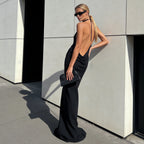 Women's Halter Evening Dress