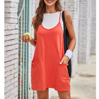Suspender Dress Shorts Three-Piece Set