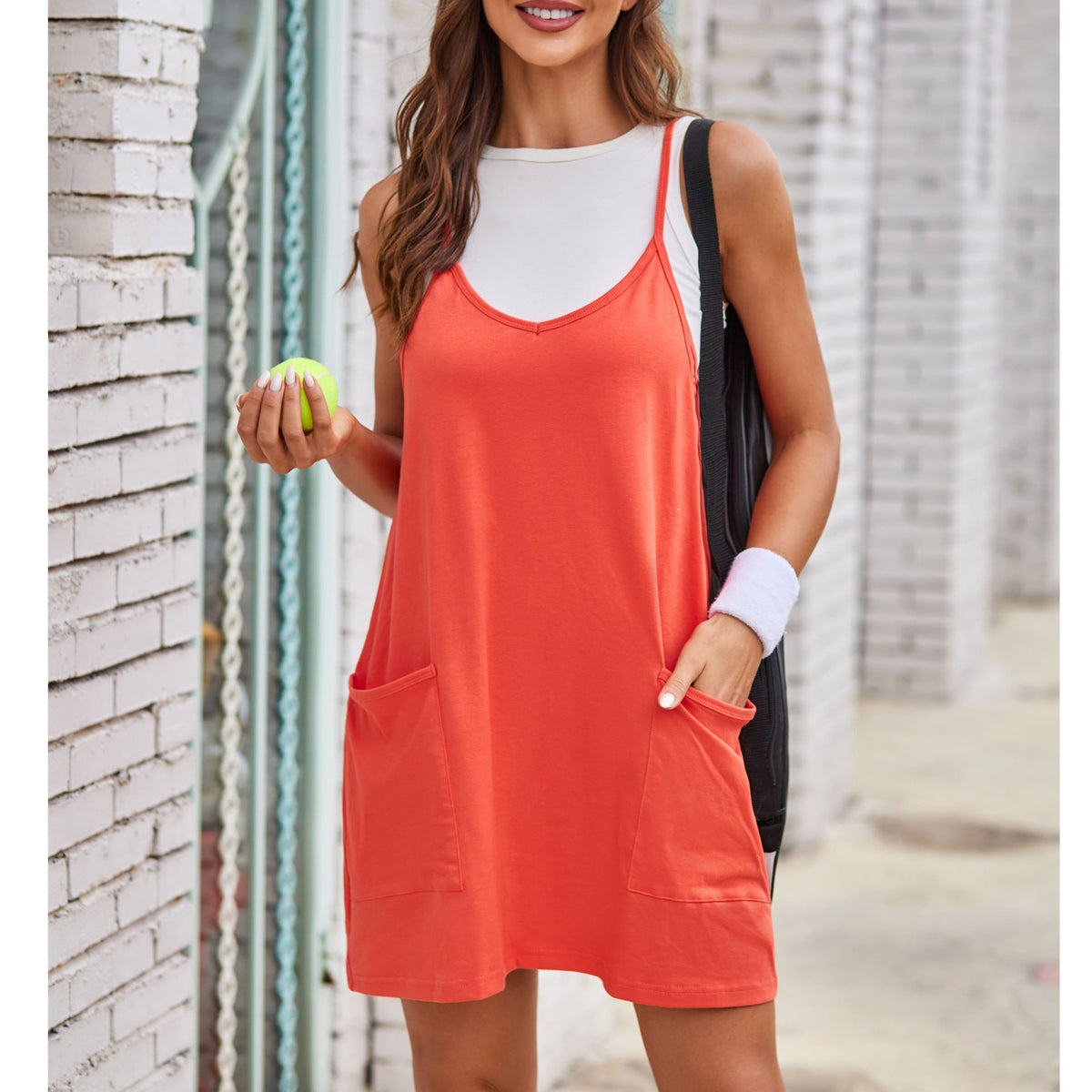 Suspender Dress Shorts Three-Piece Set