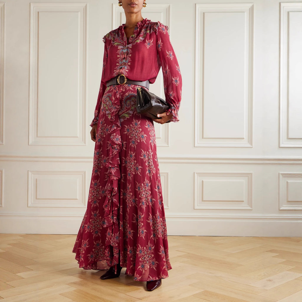 Women's Maxi Chiffon Dress