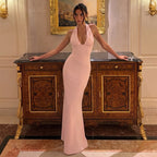 Women's Halter Sheath Dress