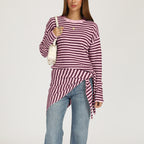 Sweater Shawl Autumn Winter round Neck Loose Fitting