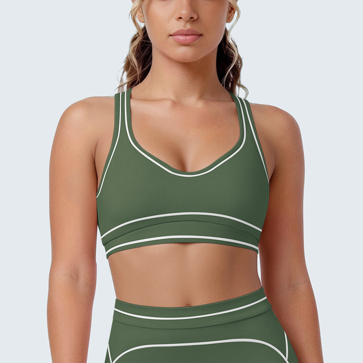 7153 Bra-Smoky Moss Green