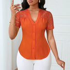 All Match Single Breasted Solid Color Slim Fit Embroidery