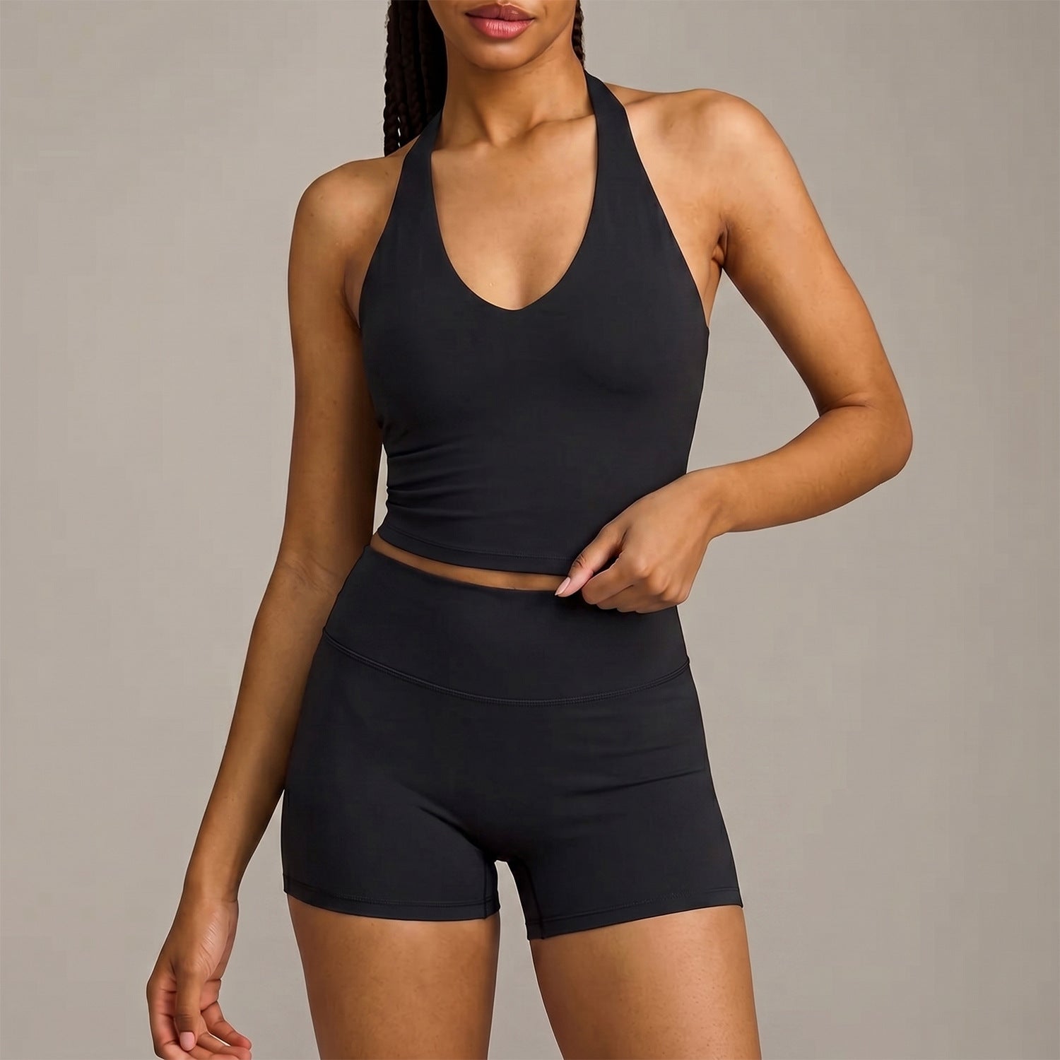 Midnight Black [Vest Shorts]]