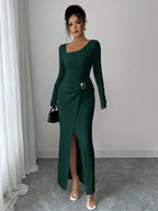 blackish green