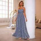Sequined Suspender Cocktail Dress