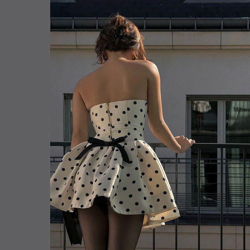 Women's Polka Dot Spring Dress