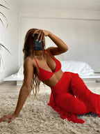 Split Three Bikini Swimwear