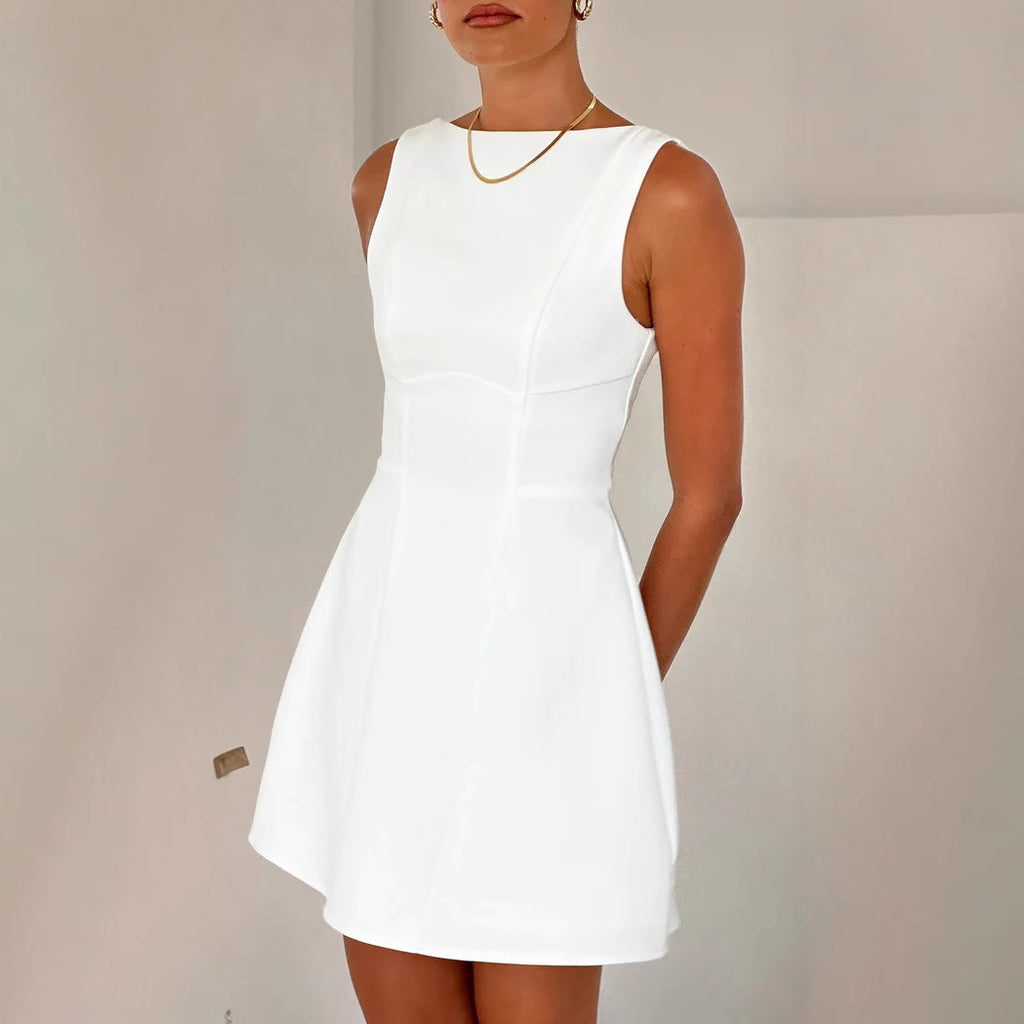 Women's Sexy Women Clothing Turtleneck Backless Dress