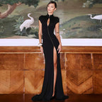 Cutout Slit Dress