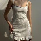 Women's Sling Polka Dot Dress