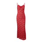 Summer Street High Class Elegant Hanging Slim Strap Dress