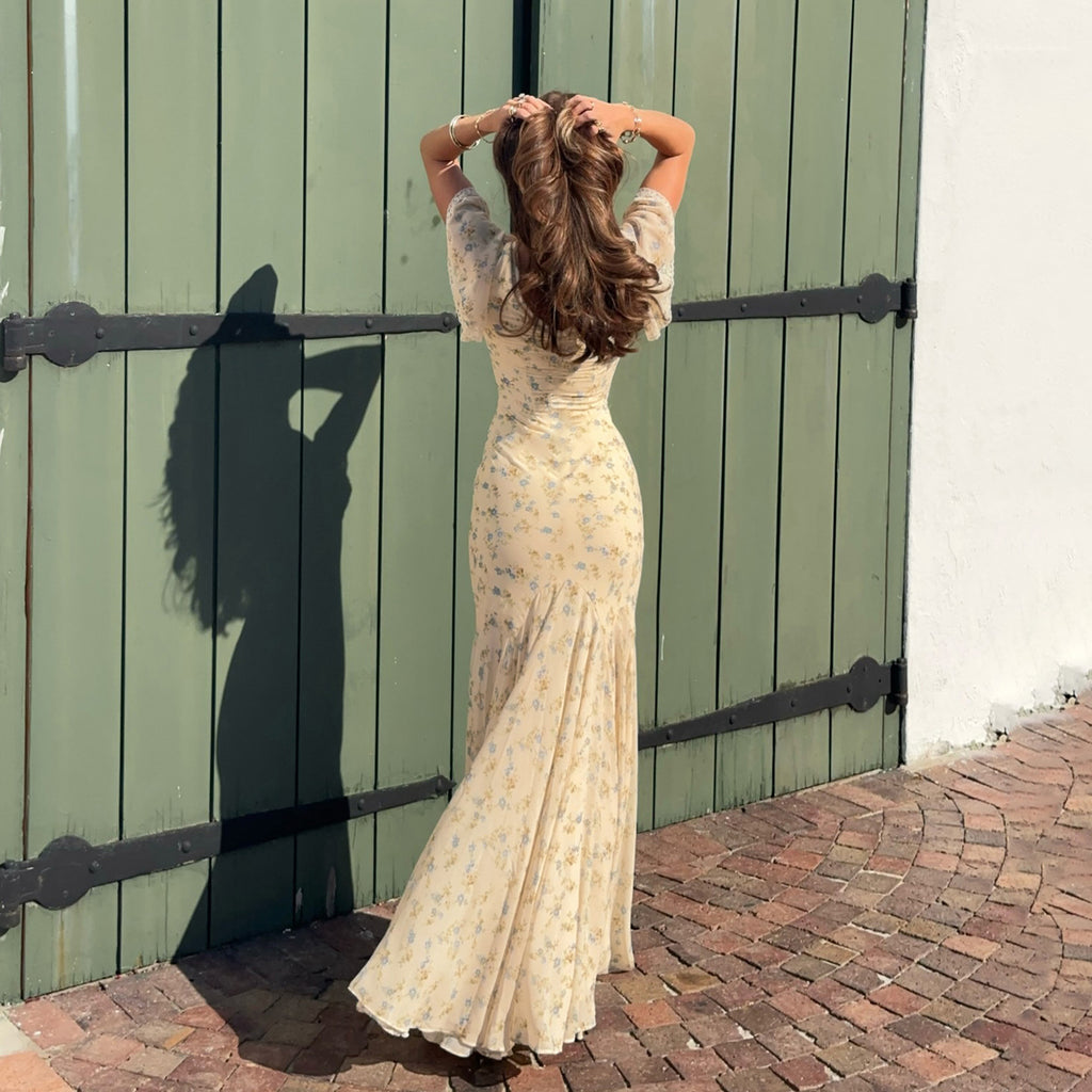 Women's Lace Floral Dress