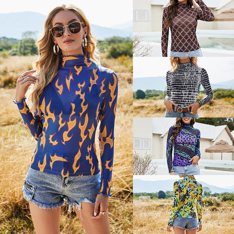 Slim Fit Stretch Long Sleeve Top