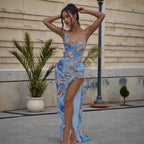 Women's Halter Sleeveless Dress