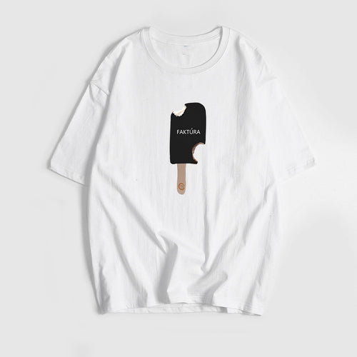 White-Black Ice Cream