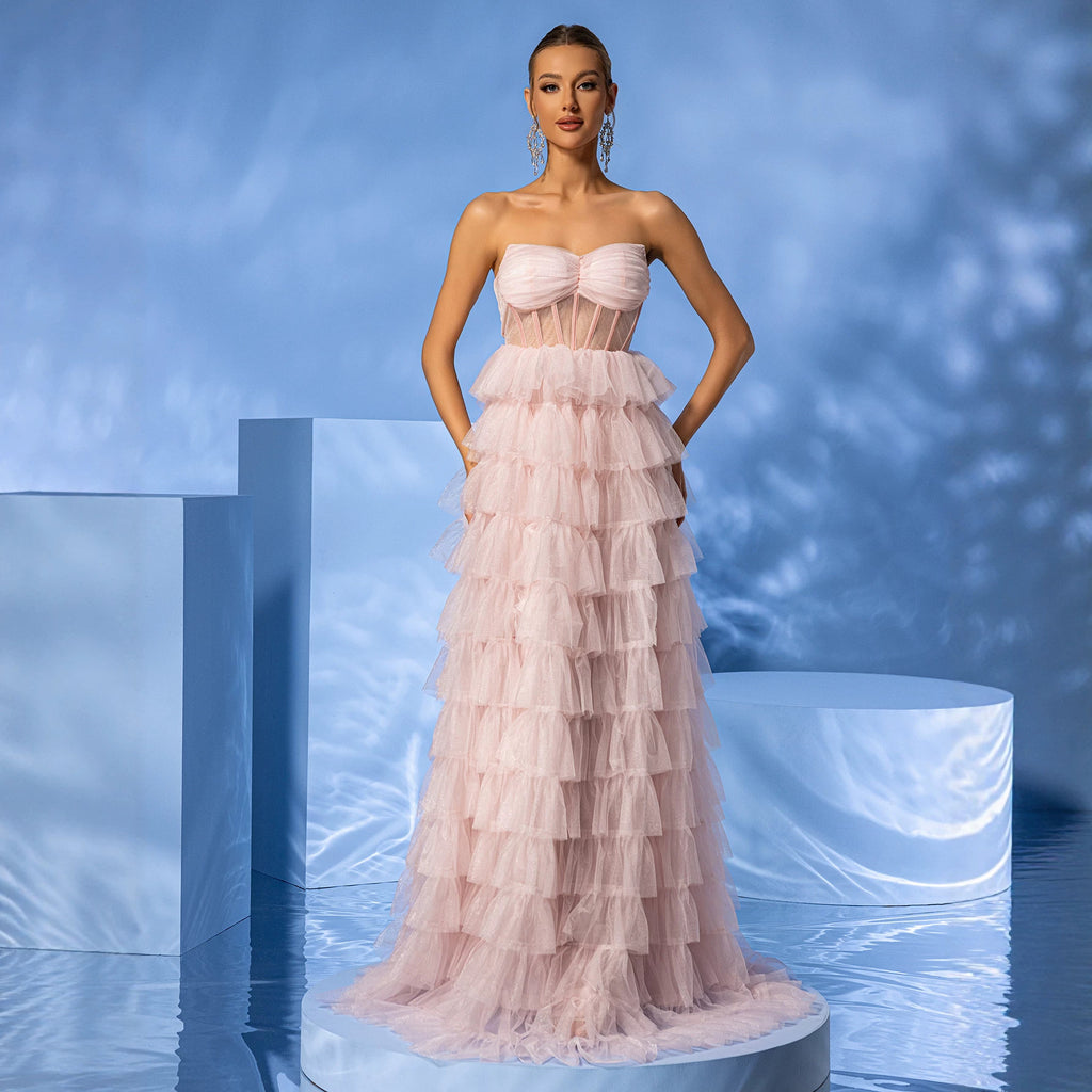 Women's Elegant Cake Dress
