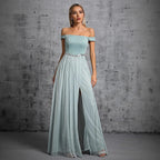Women's Off-Shoulder Prom Evening Dress
