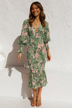 Women's Long Sleeve Summer Dress