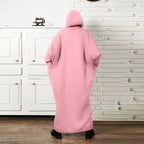Plus Size Hooded Sweater Dress with Pockets