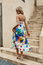 Women's Sling Sleeveless Dress