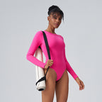 Yoga Long Sleeve Shaping Bodysuit