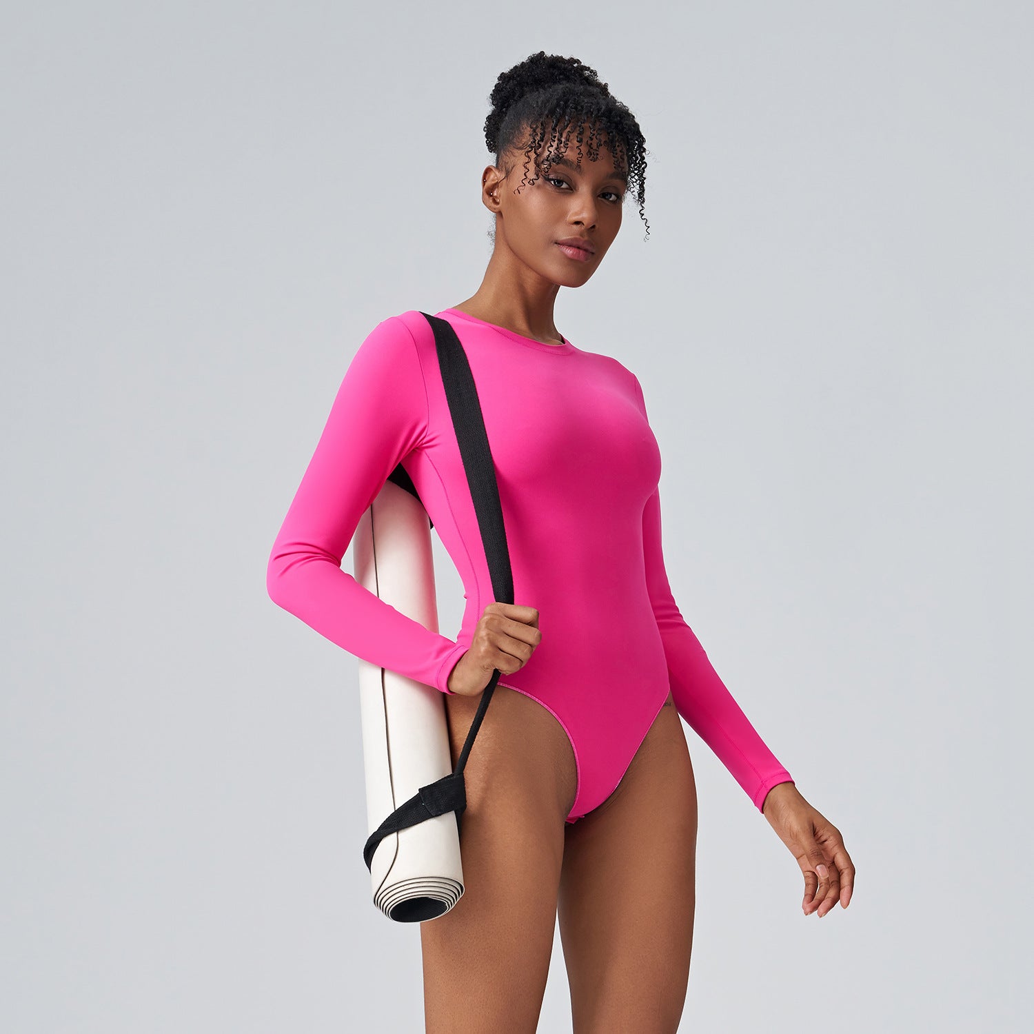 Yoga Long Sleeve Shaping Bodysuit