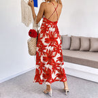 Women's Printed Beach Vacation Dress