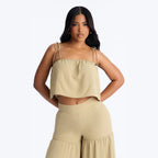 Women's Office Suspender Trousers Set