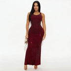Women's Wear Rhinestone Dress