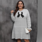 Women's Floral Striped Dress