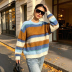 Women's Striped Knit Sweater