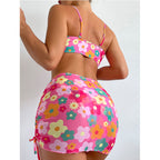 Floral Print Bikini Swimwear