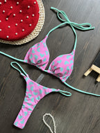 Heart Printing Bikini Swimwear