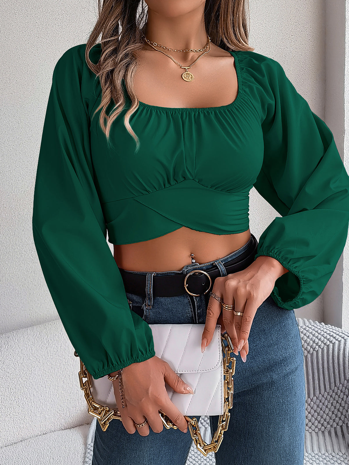 blackish green