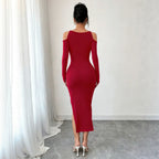 Women's Bodycon Long Sleeve Dress