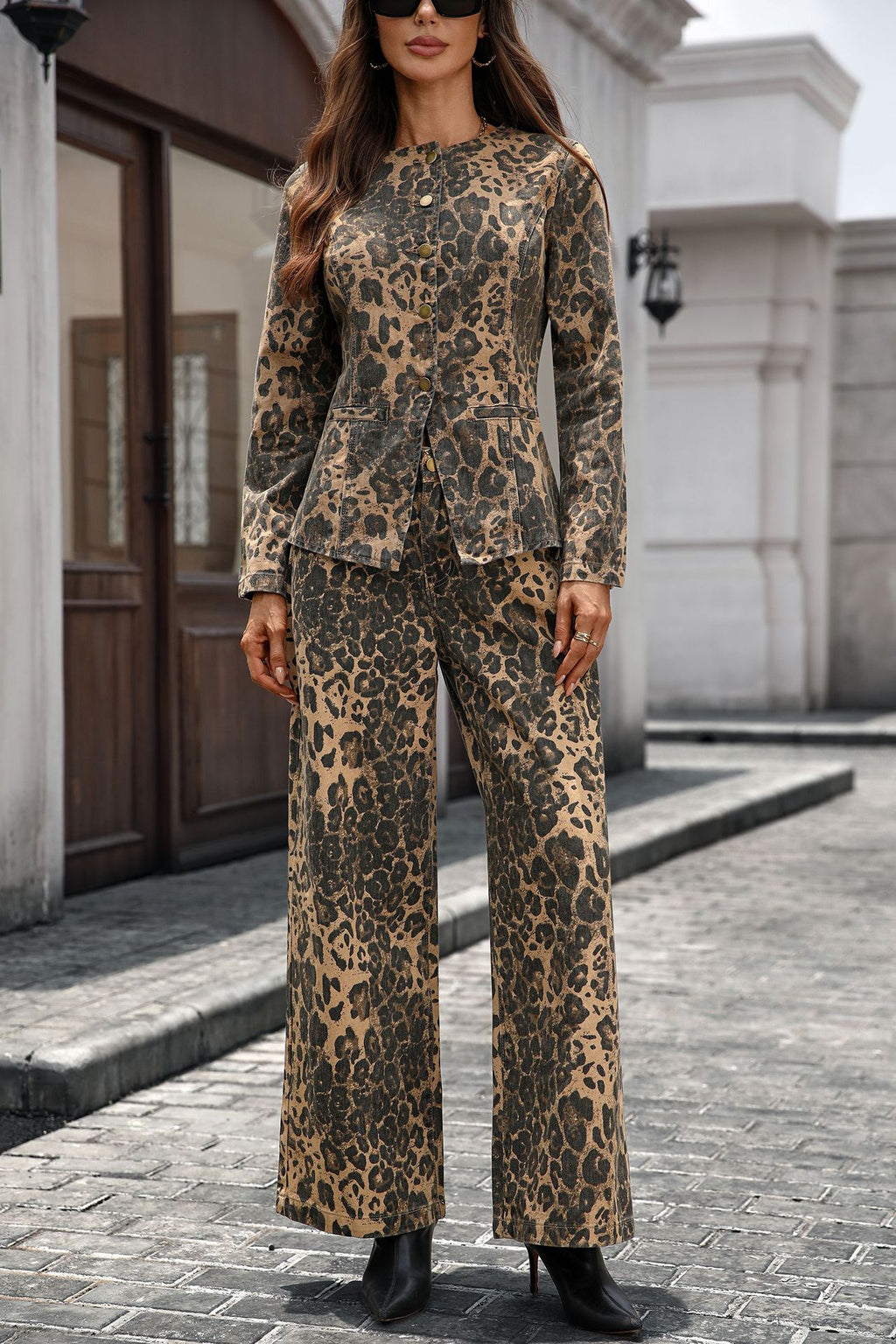 Leopard Top