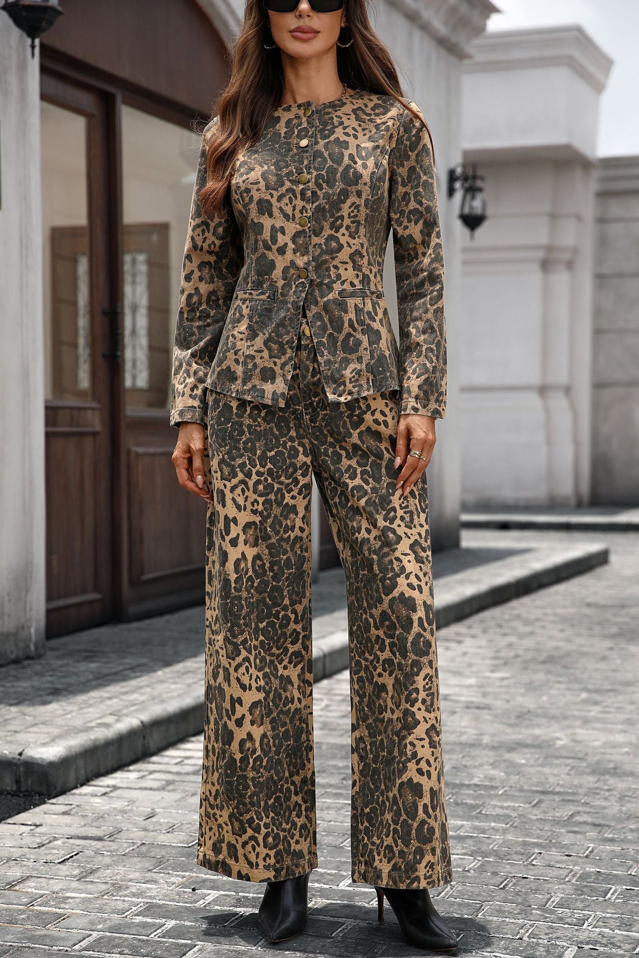Leopard Top