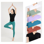 Quick-Dry Slim Fit Yoga T-Shirt