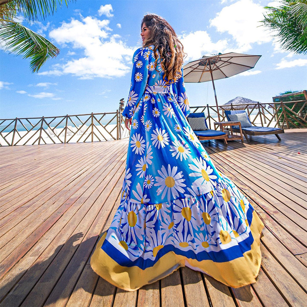Cardigan Long One-piece Swimwear