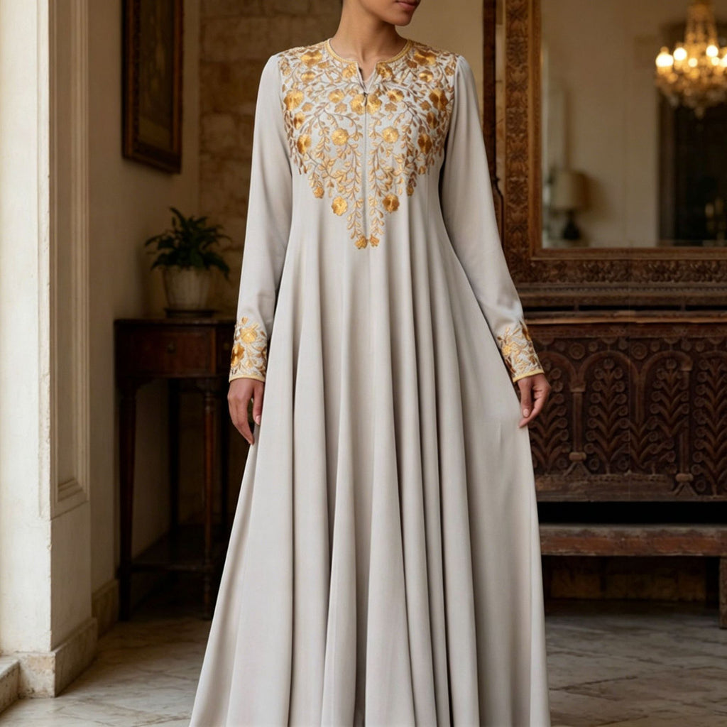 Women's Maxi Long Sleeve Dress