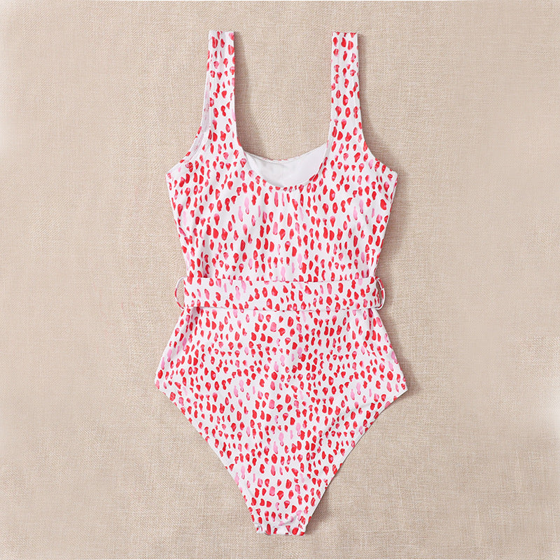 Conservative Fit One-piece Swimwear