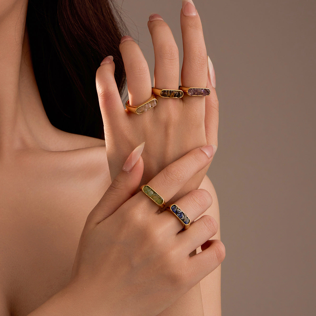 Natural Stone Ring